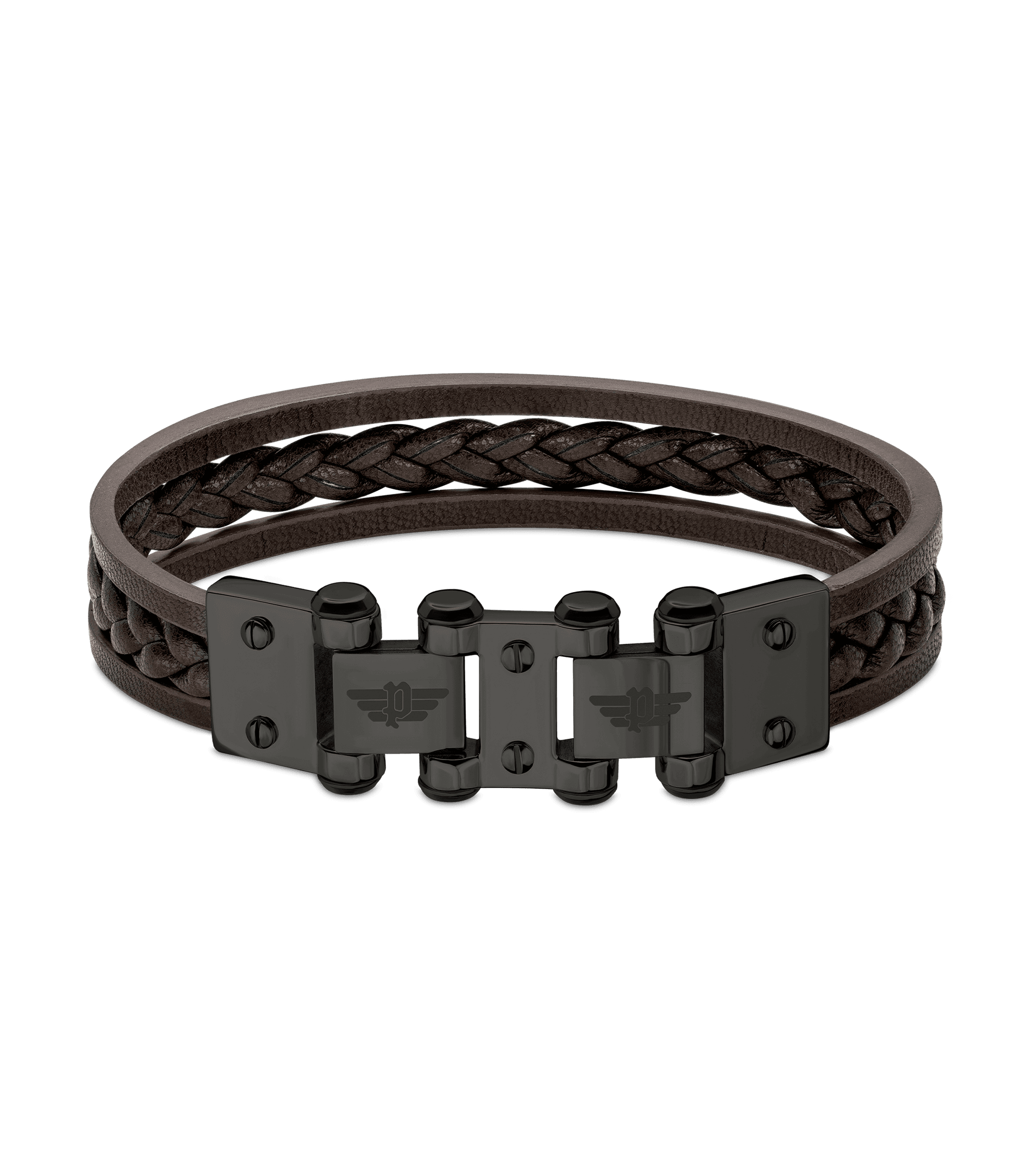 Police jewels - Hinged Bracelet Police For Men PEAGB2211624 | Armbänder