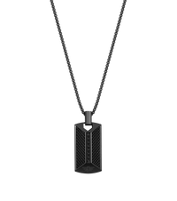Police jewels - Geometric Metal Necklace By Police For Men PEAGN0001401