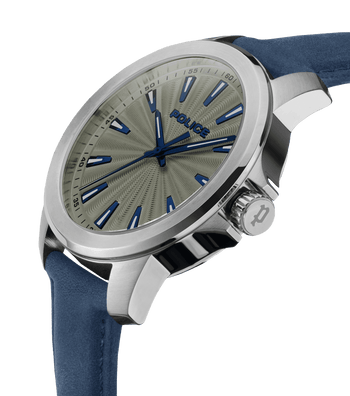 Police Police Silver Men For watches - Watch Blue, Mensor