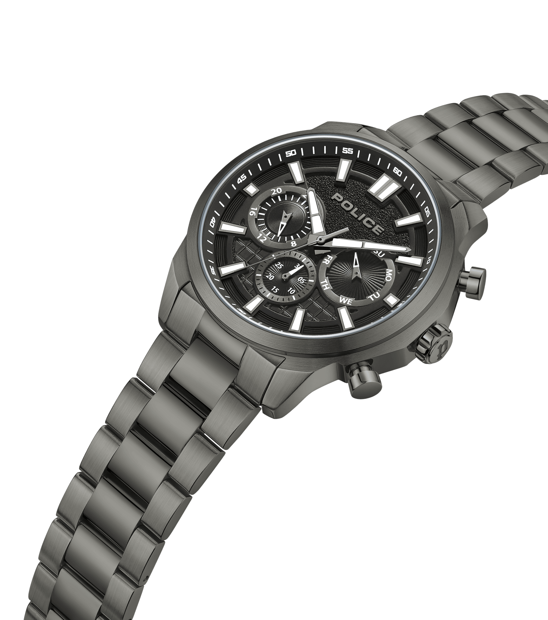 Police watches - Zenith For Silver Watch Police Silver, By Men