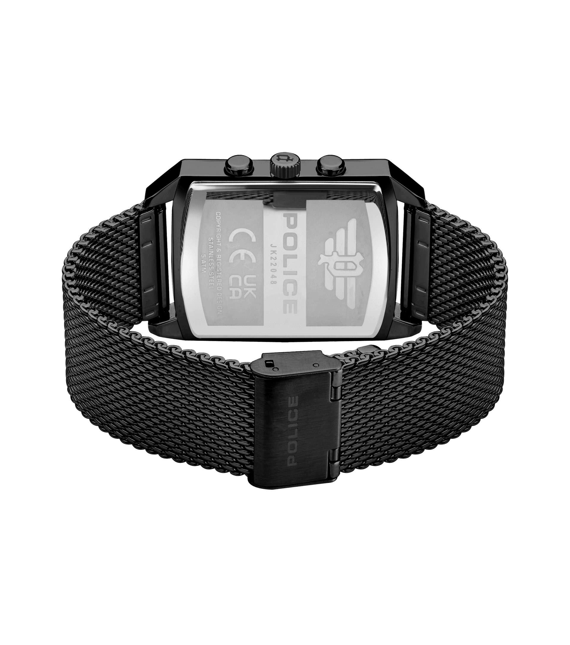 Police watches - Saleve Watch Police For Men Black, Black