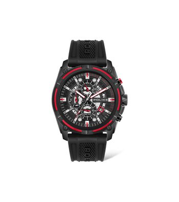 Police watches - Reloj Leptis Police Para Hombre Negro, Negro