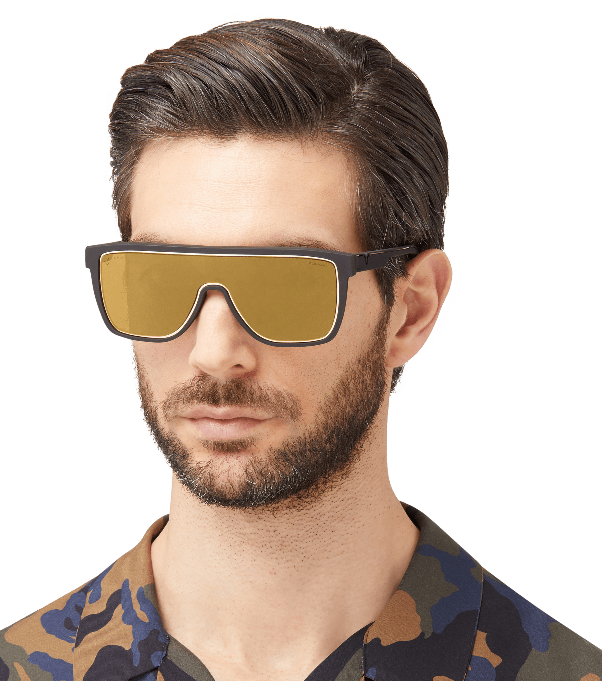 Cool Gold and Brown Sunglasses - Geometric Sunglasses - Sunnies - Lulus