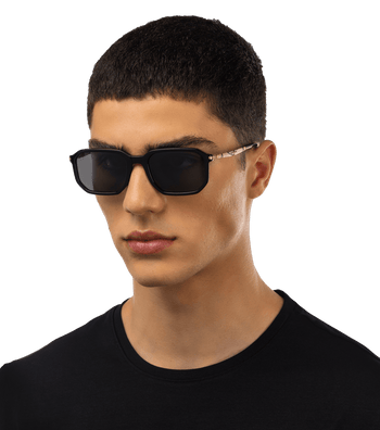 Police sunglasses - Origins Nineties 3 Man Sunglasses Police SPLF67 Grey,  Brown