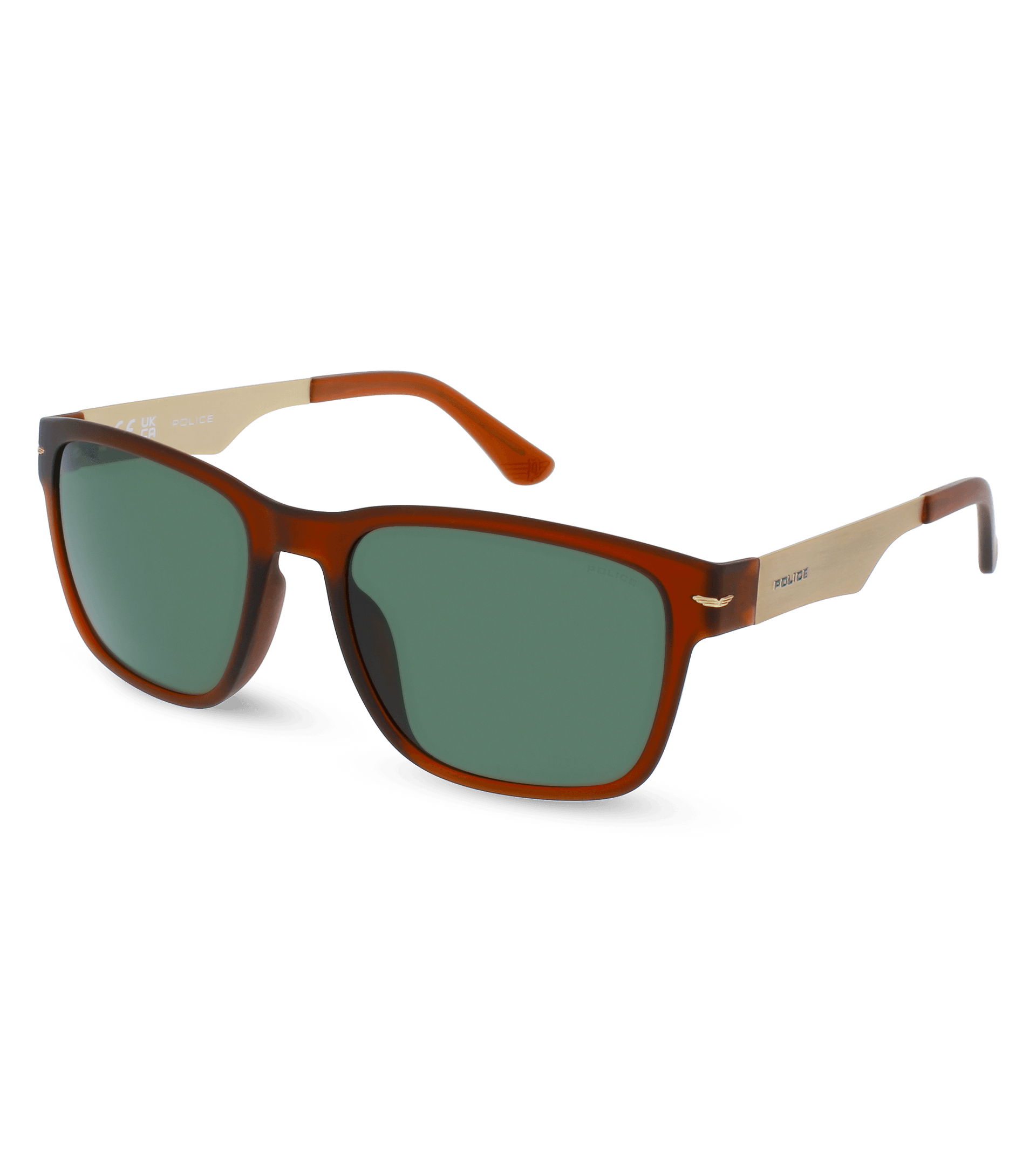 Police sunglasses - Ocean 2 Man Sunglasses Police SPLF16 Blue, Brown