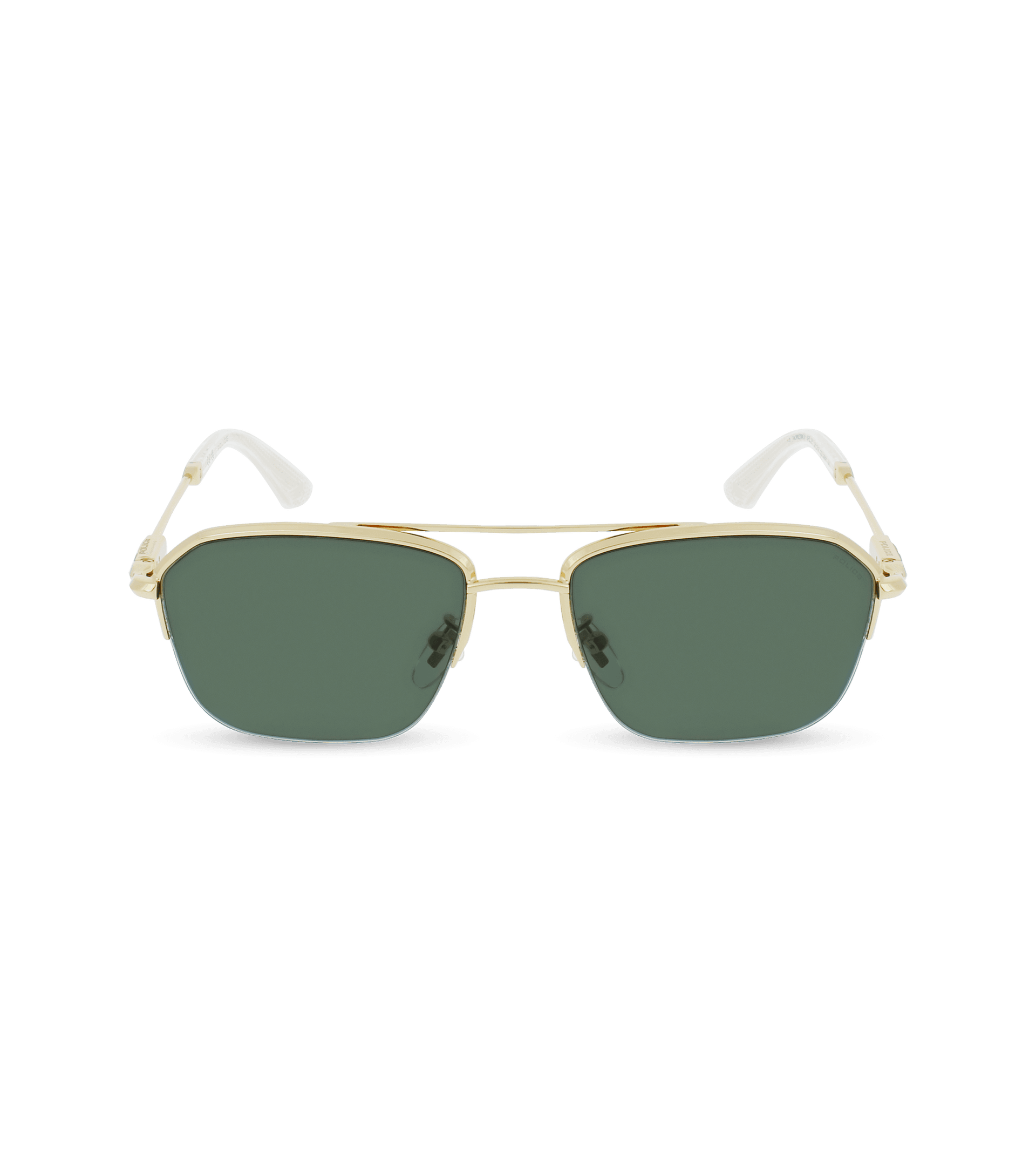 Police sunglasses - Octane 8 Occhiali da sole uomo Police SPLL11 Oro,  Grigio/Verde