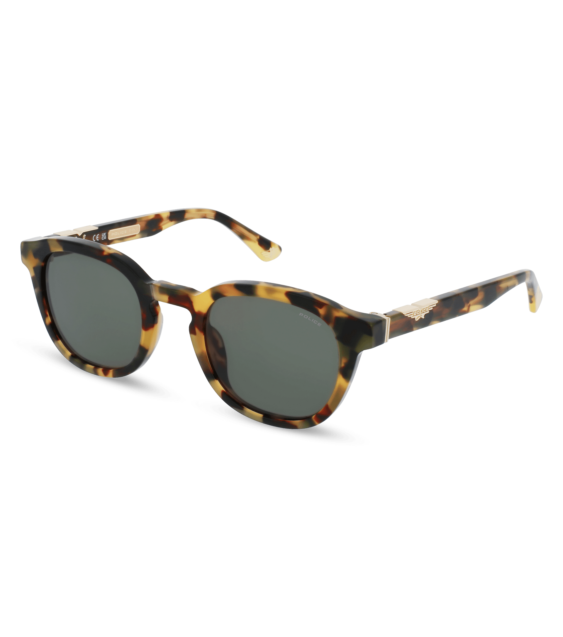 Police sunglasses - Origins 60 Man Sunglasses Police SPLL82 Green ...