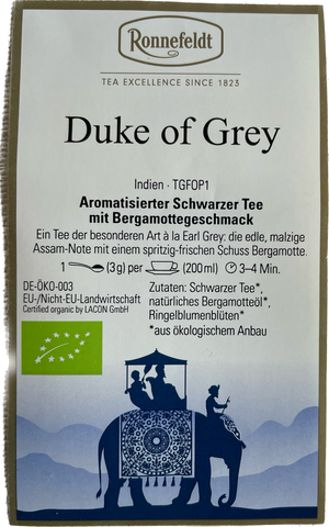 Bio Duke of Grey