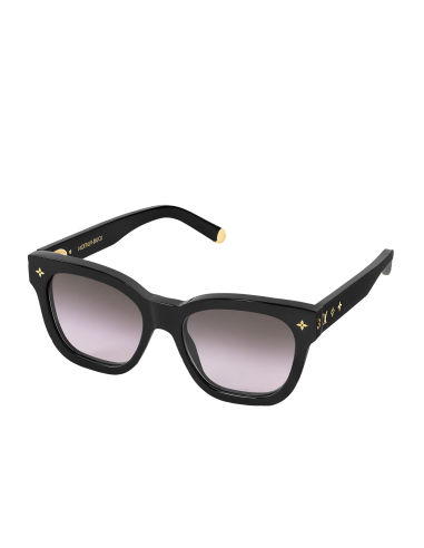 LOUIS VUITTON Acetate LV Link Square Sunglasses Z1478E Black 855893