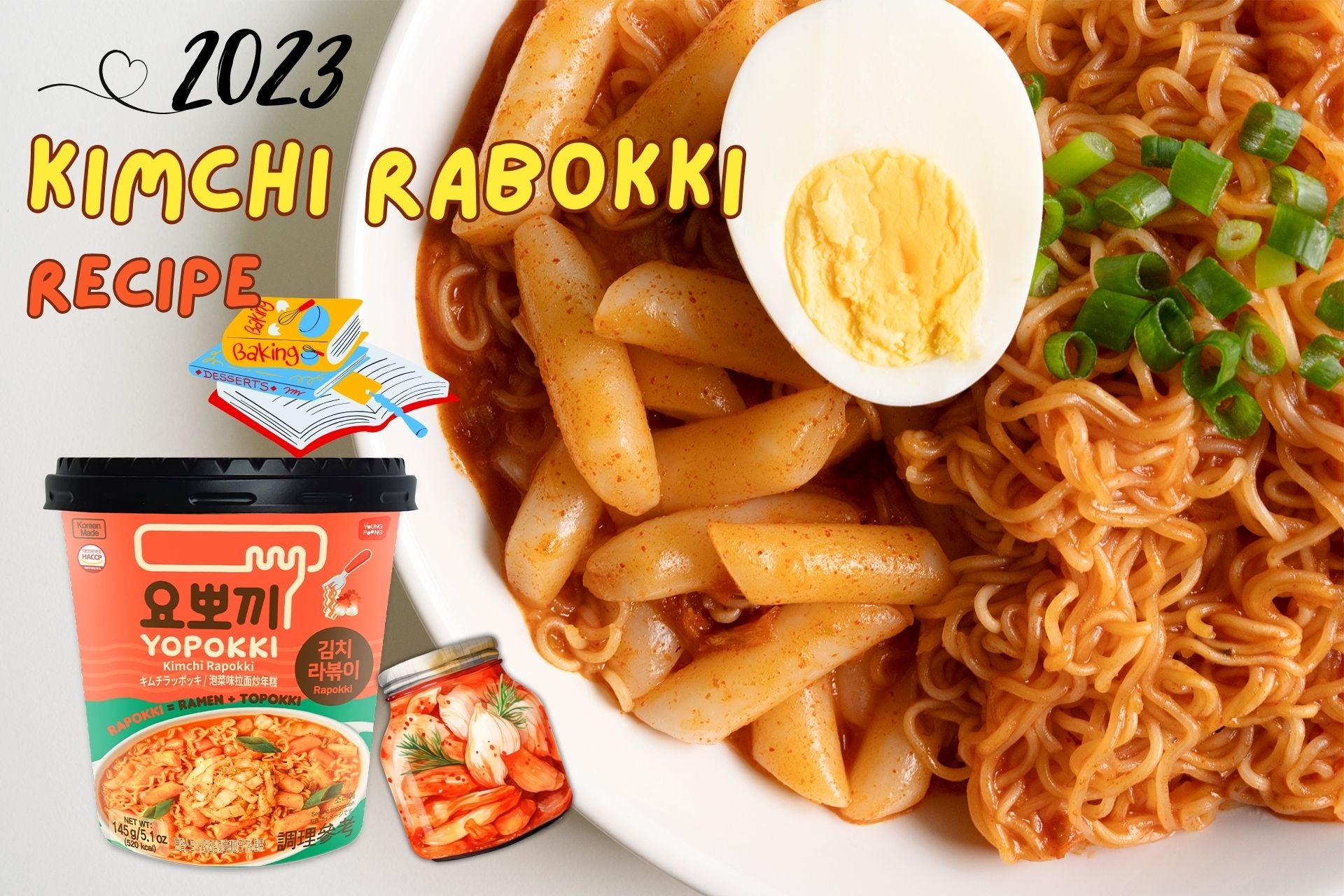 yopokki-cup-of-Kimchi-rabokki-containing-traditional-Korean-fermented-kimchi-and-sweet-and-spicy-rabokki