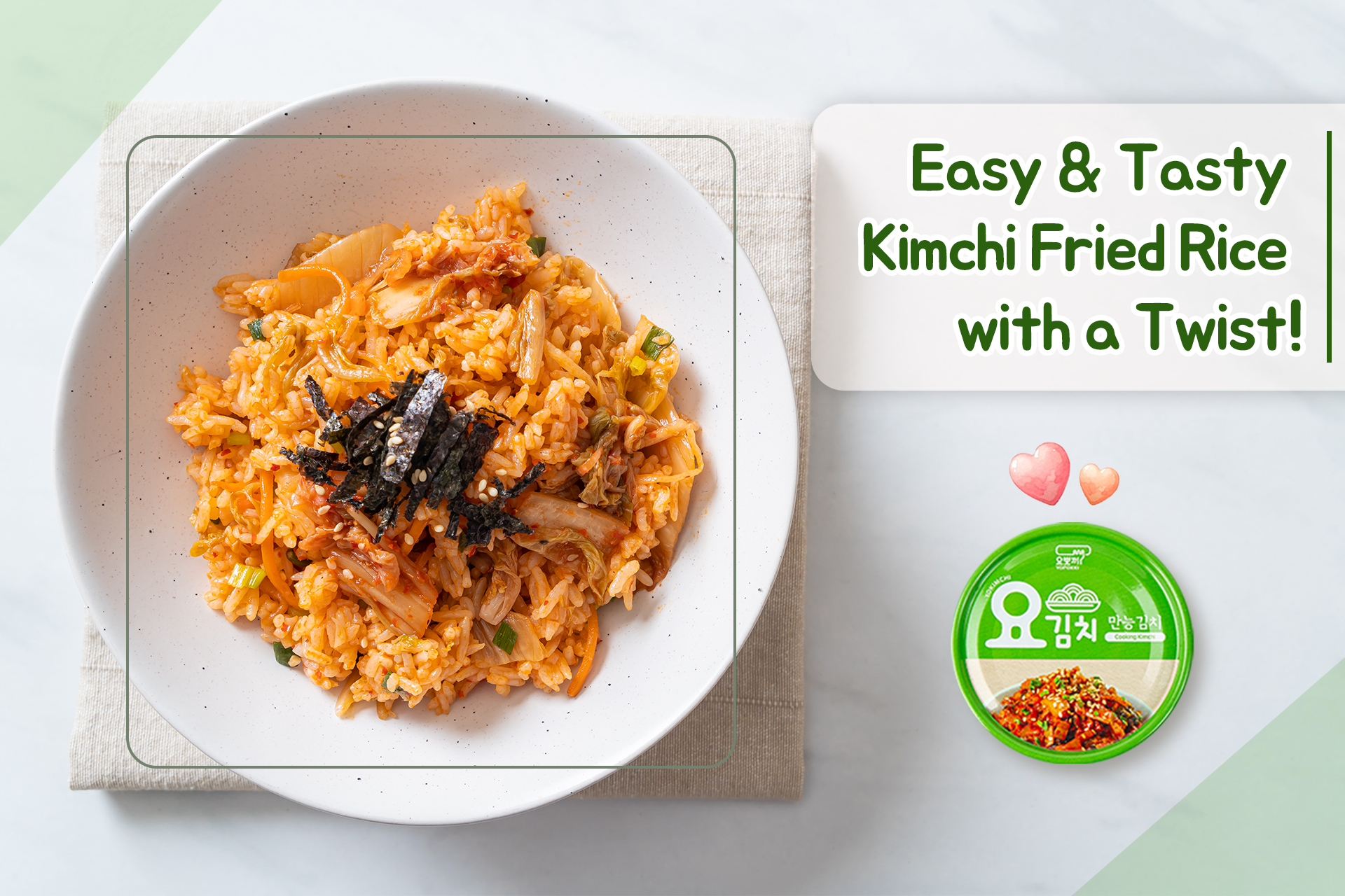 yopokki-Easy & Tasty: Kimchi Fried Rice with a Twist!