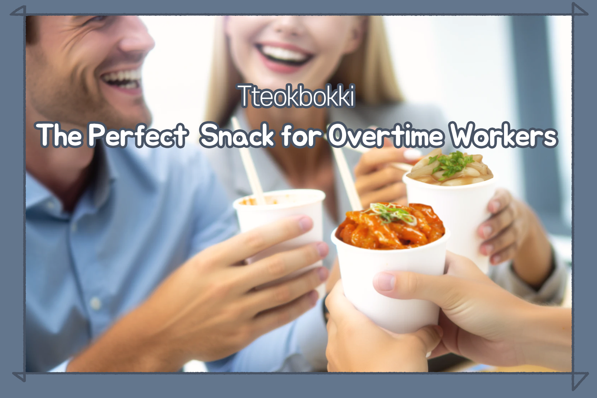 Tteokbokki The Perfect Snack for Overtime Workers