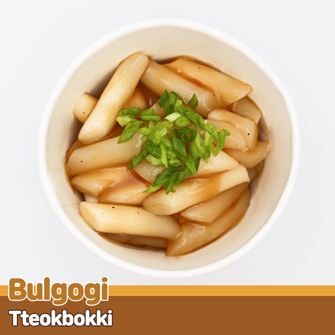 Bulgogi Tteokbokki Cup rice cake Korean food