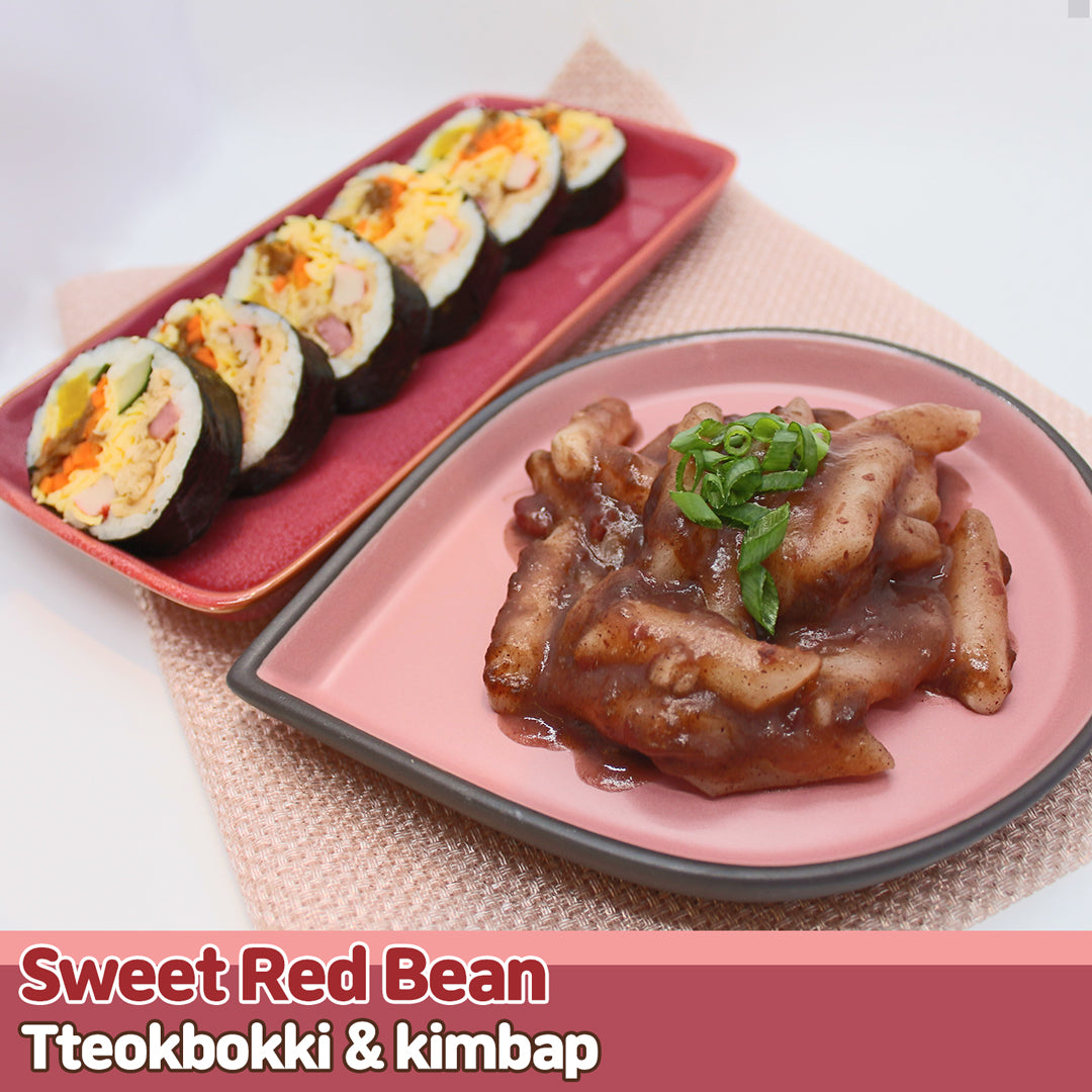 Red Bean Tteokbokki Cup rice cake Korean food