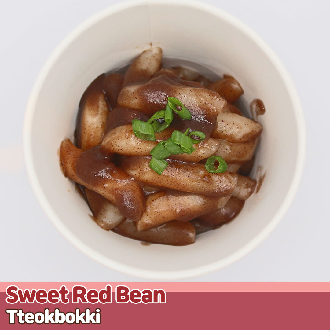 Red Bean Tteokbokki Cup rice cake Korean food