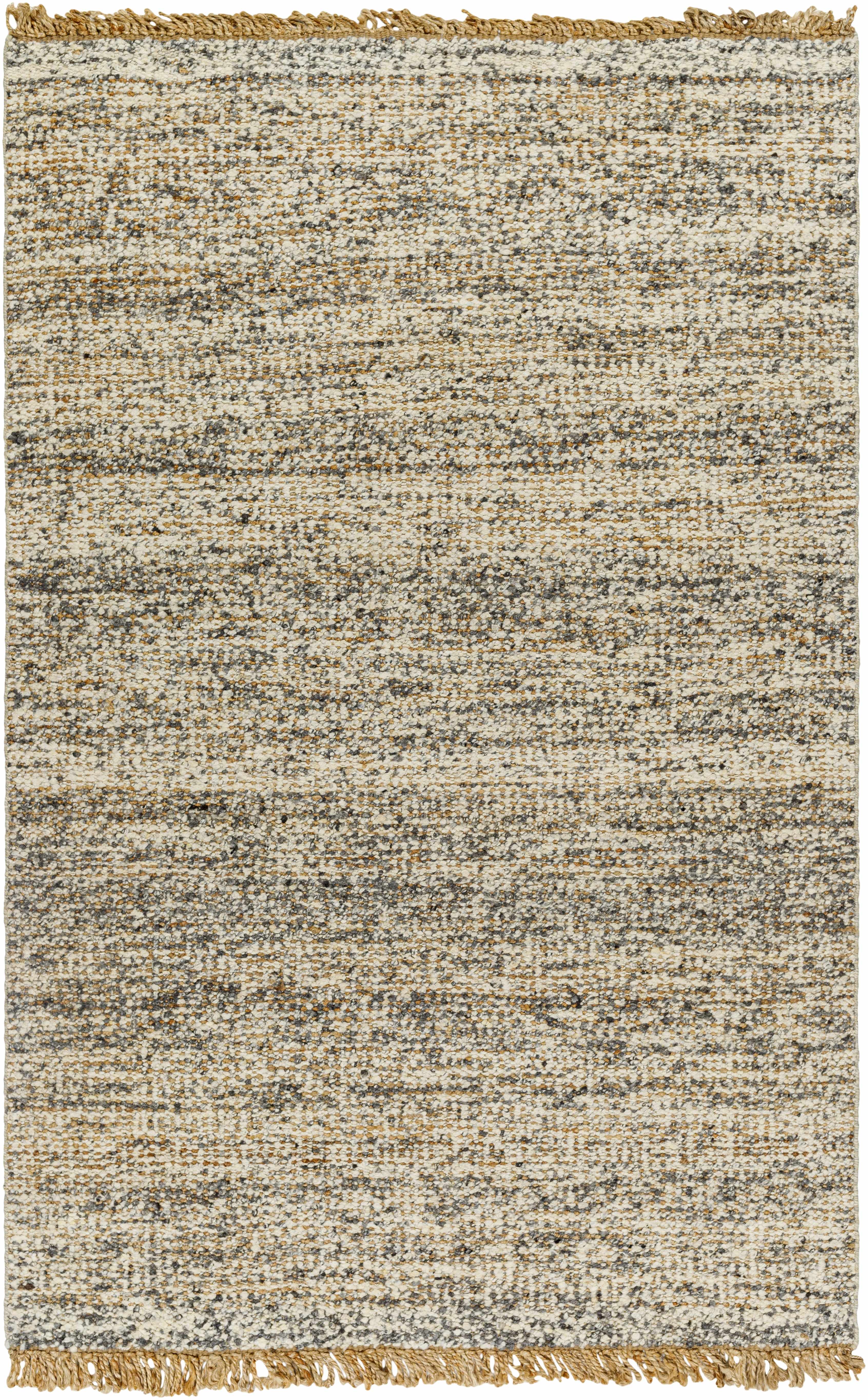 Unique Taupe Hand Woven Jute&Wool Area Rug - Soho  Nolita product image