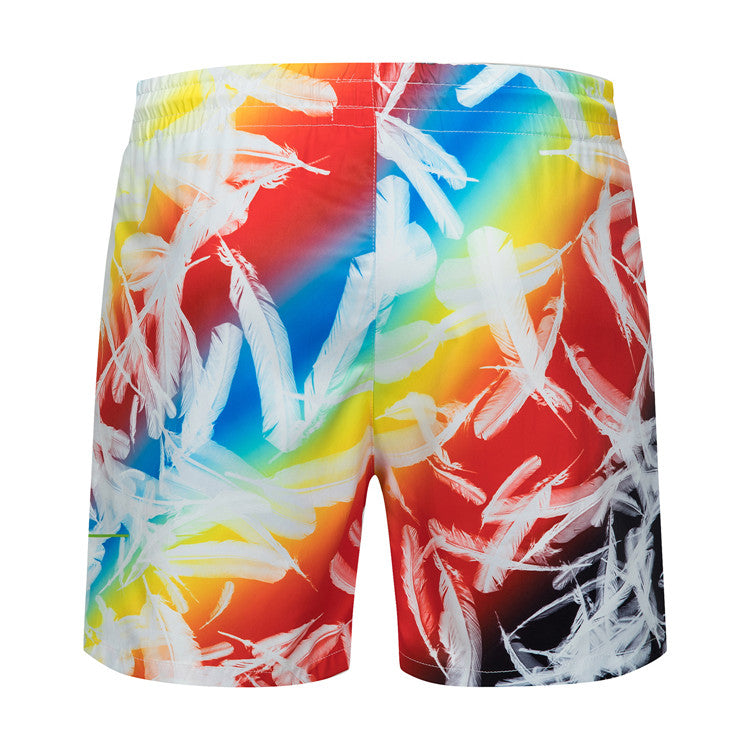 Dior Summer Fashion New Men Shorts Casual Shorts Beach Shorts Print Quick Dry Shorts Drawstring Spor