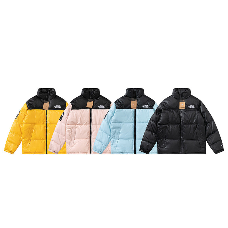 The North Face Classic Down Jacket Keep Warm Cotton Clothes Men Women Couple Casual All-Match Coat F