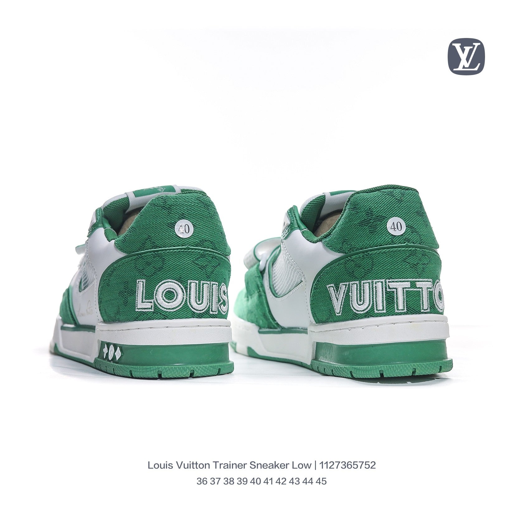 LV Louis Vuitton Trainer Sneaker Low sneakers men's and women's retro casual shoes cultural 