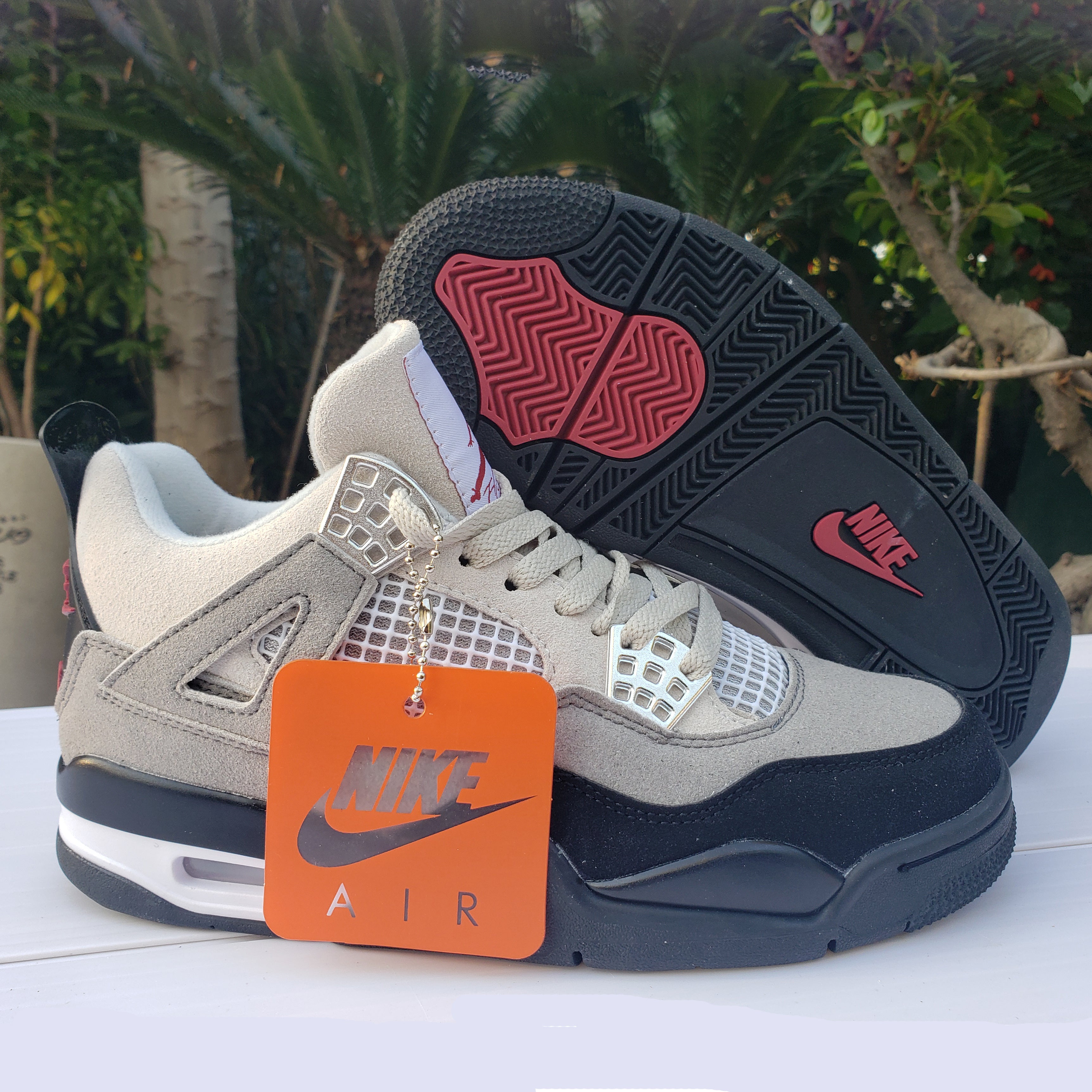 Nike Air Jordan 4 AJ4 Retro Basketball Shoes Men's and Women's Sneakers Couple Casual Shoes