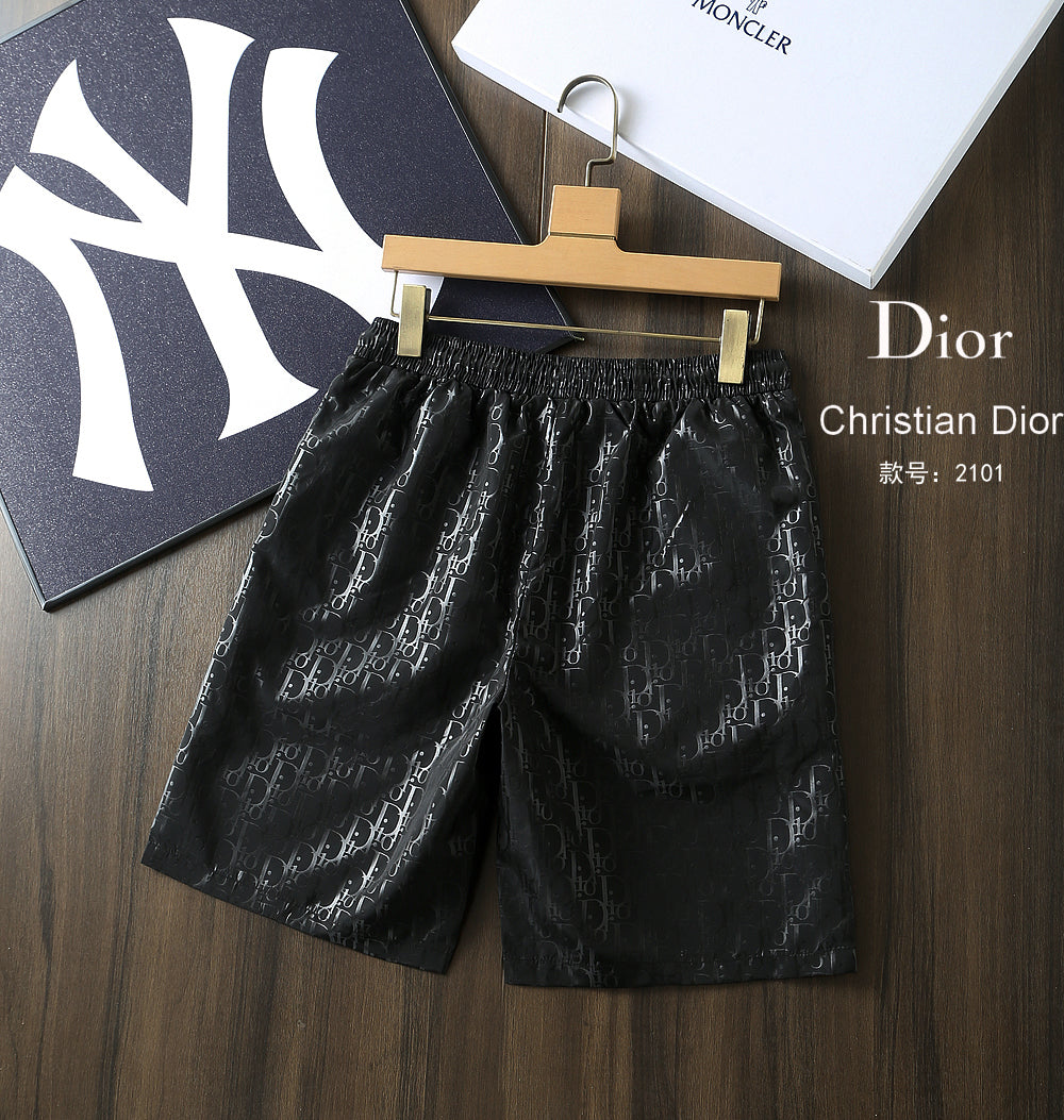 Dior Classic Jacquard Summer New Men Casual Sport Shorts Beach Shorts