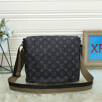 Louis Vuitton LV Classic Jacquard Women's Leather Bag Vintage Bag Tofu