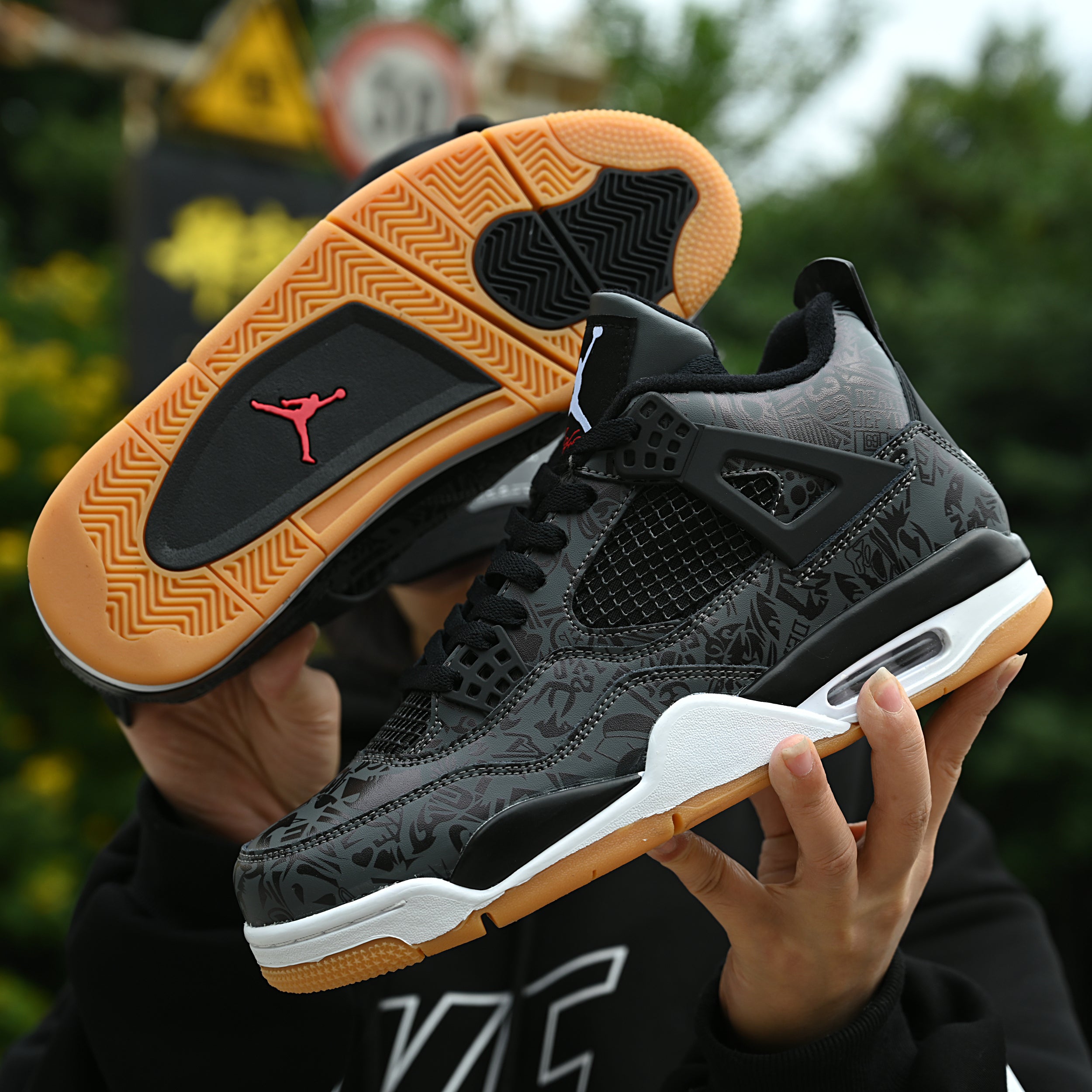 Nike Air Jordan 4 AJ4 Retro OG Basketball Shoes Men's and Wo