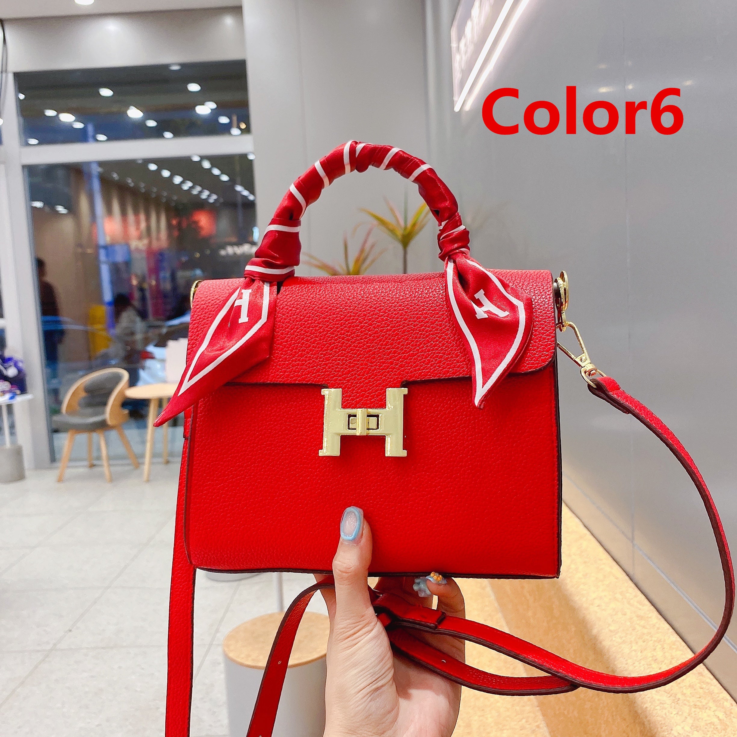 Hermes Classic Kelly Bag Solid Color Ladies Leather Bag Shopping Shoulder Bag Crossbody Messenger Ba