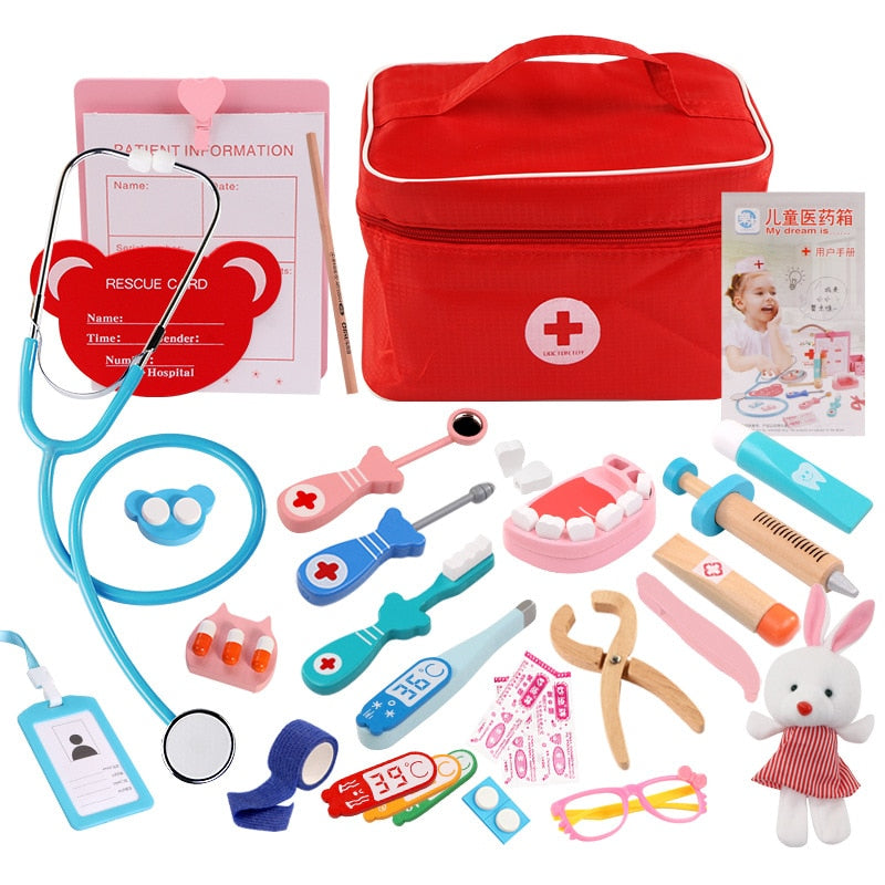 doctor kit wooden