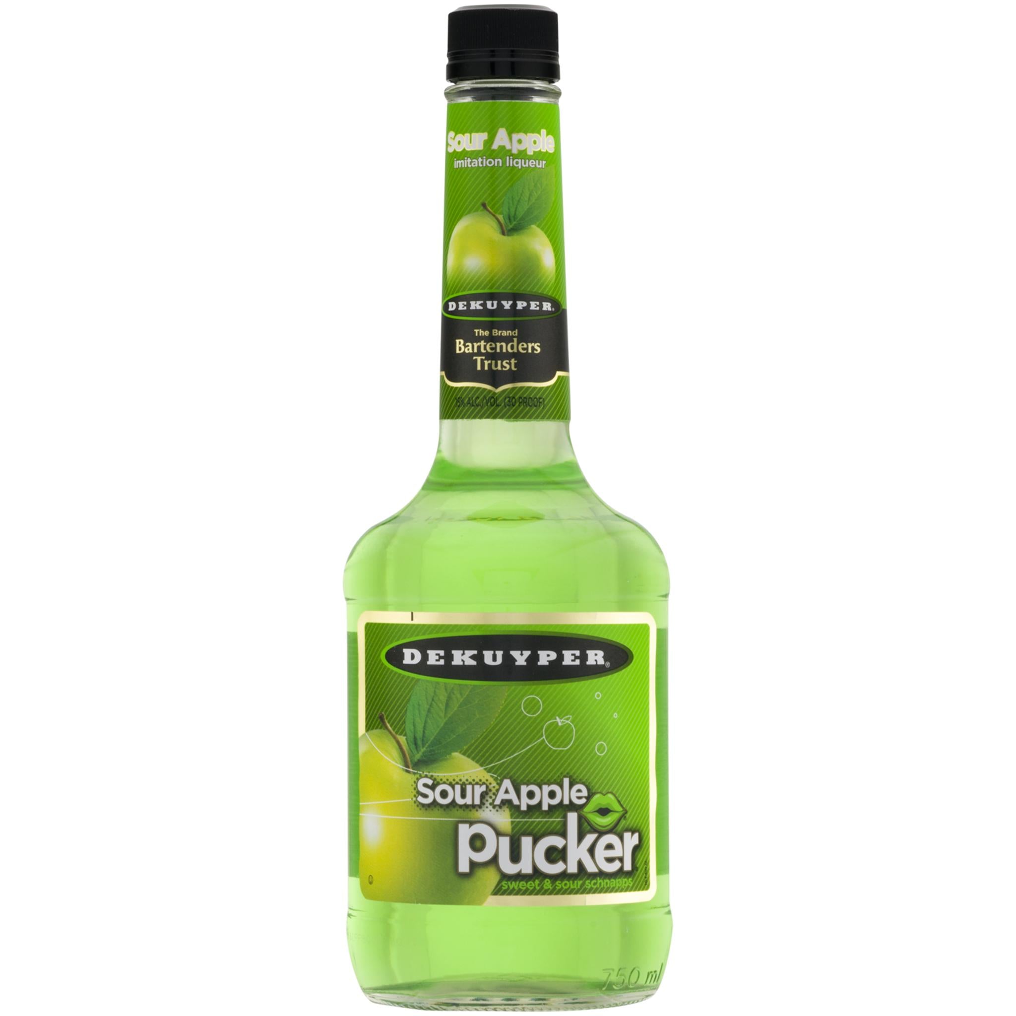 Dekuyper Sour Apple Schnapps Pucker