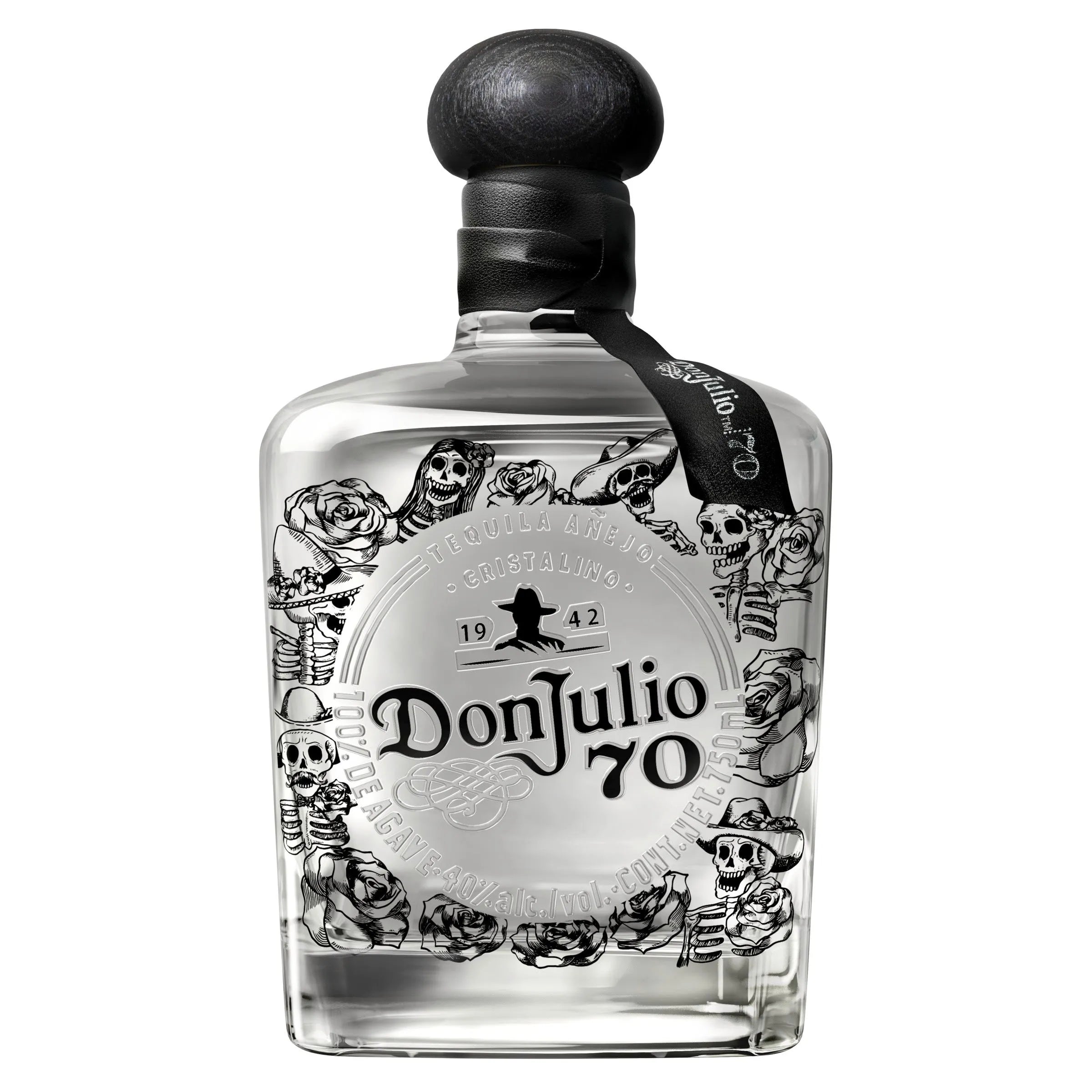 Don Julio 70th Dia de Muertos Cristalino Anejo Tequila