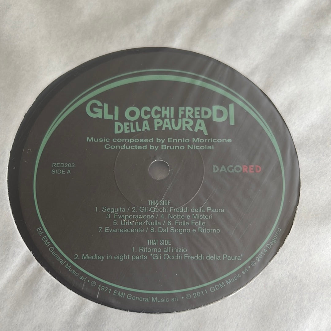 GLI OCCHI FREDDI DELLA PAURA - Ennio Morricone – Northwest Grooves