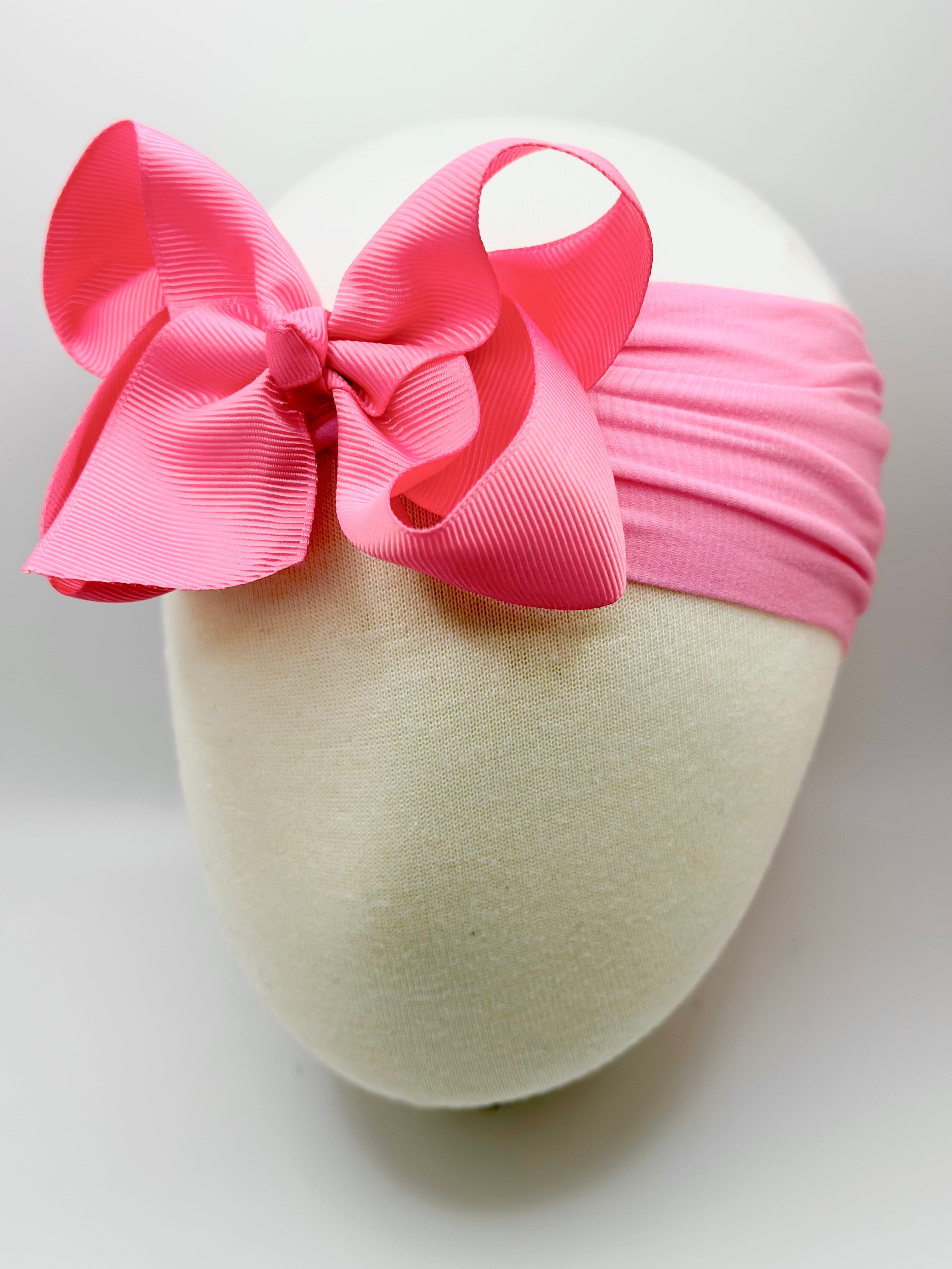 Medium Pink Wide Headband