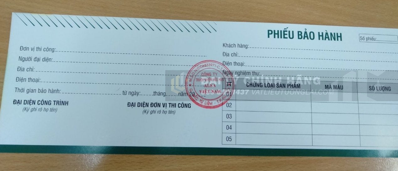 Chính sách bảo hành sản phẩm sàn gỗ công nghiệp Camsan thổ nhĩ kỳ