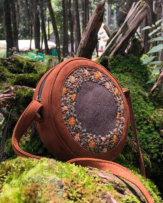 Olive and Jute - Floral Round Sling