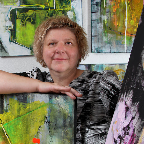 The Secrets Of The Abstractions Painter Birgit Günther