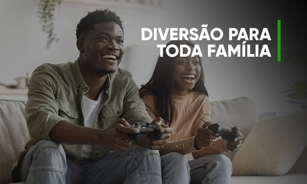 Super Game Stick Retrô - 10.000 Jogos 4K + 2 Controles