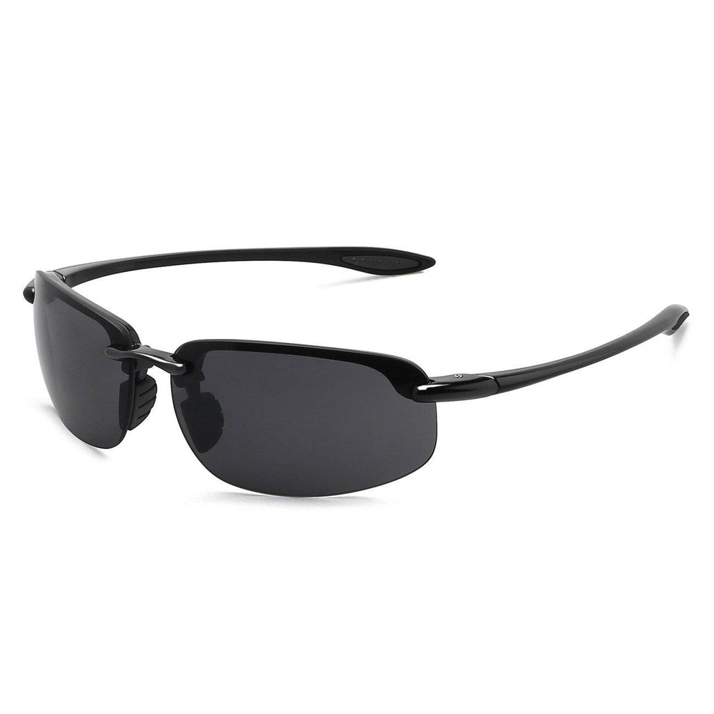 JULI Sports Sunglasses for Men Women Tr90 Rimless Frame for