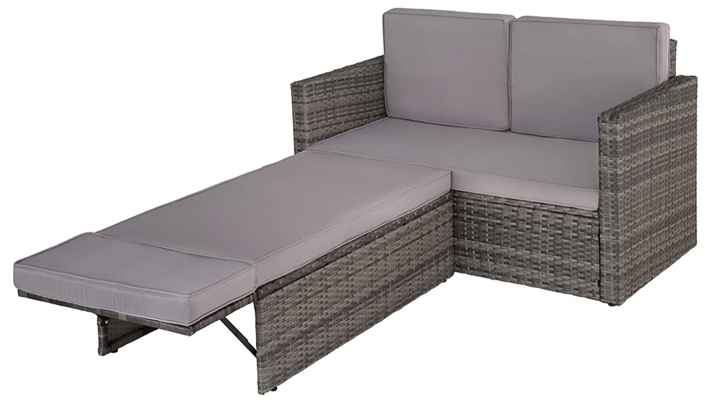 evre rattan love bed