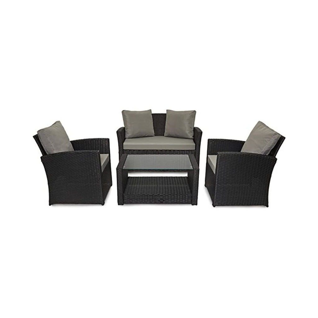 roma four seater conversation set