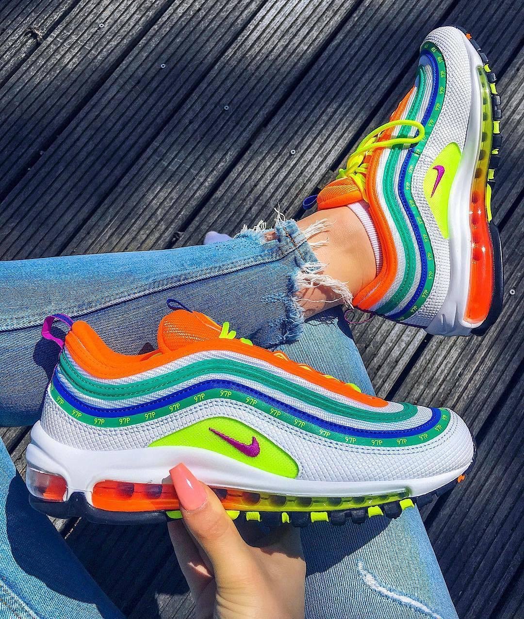 Nike Air Max 97 London - On AirRainbow running shoes from bailianyi-1
