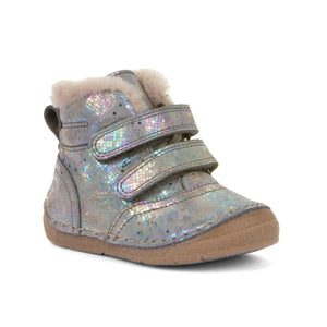 Froddo Children's Ankle Boots PAIX WINTER FURRY| Grey/Sliver - StarryBird Kids