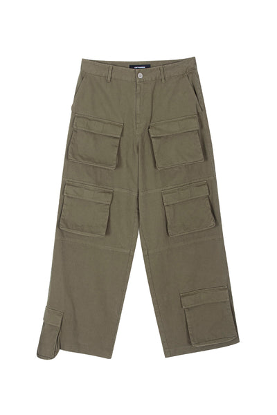 OVERSIZED MULTI POCKET CARGO PANTS (BLACK) – GRAFFITIONMIND JAPAN