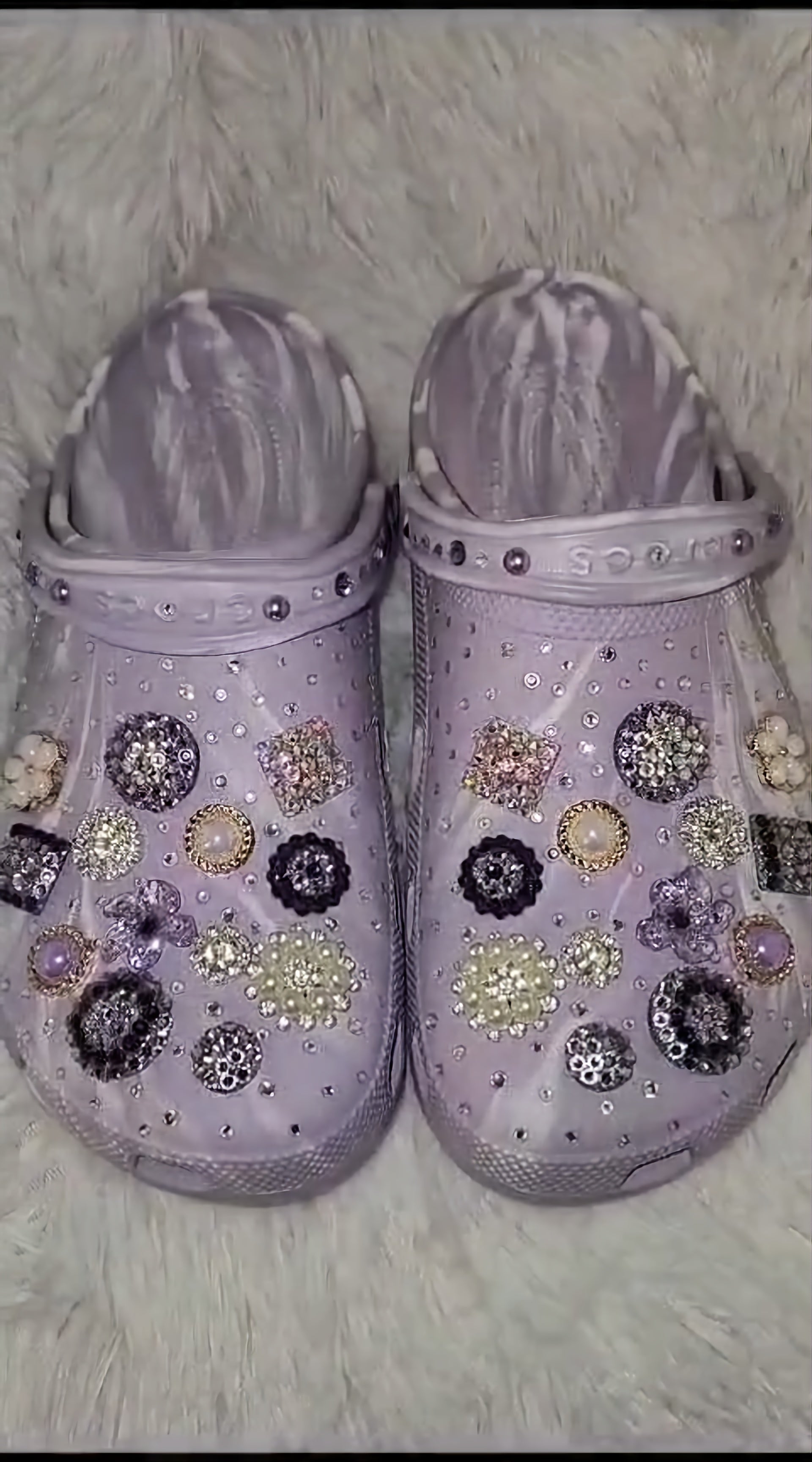 Light Purple swirl- Size 13
