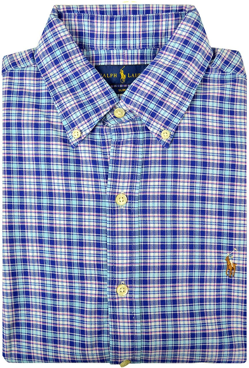 RALPH LAUREN OXFORD CHECK SHIRT – ROBES N ROBE