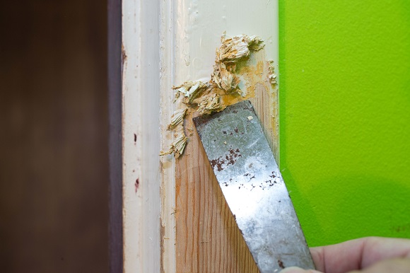 Noted of how to remove paint from wood