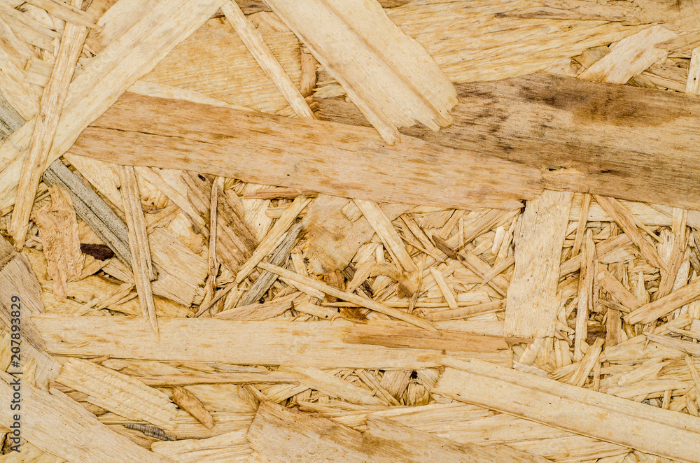 How is an Oriented Strand Board made?