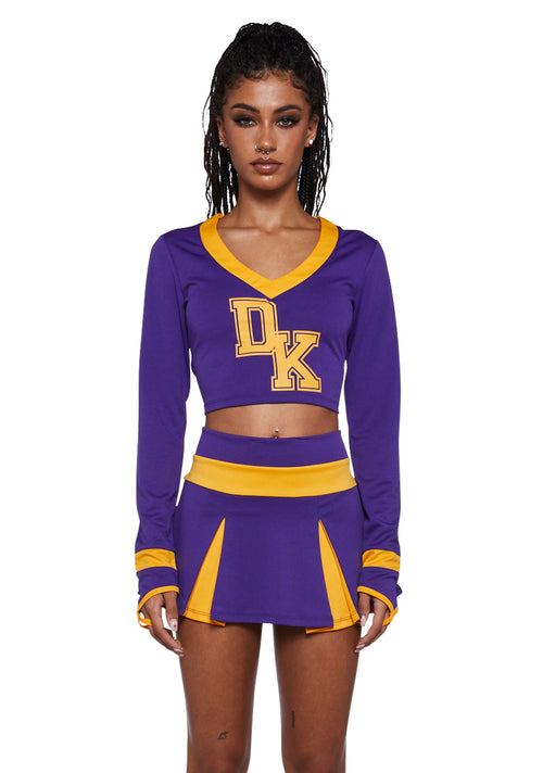 LA Lakers Cheerleader Adult Womens Costume
