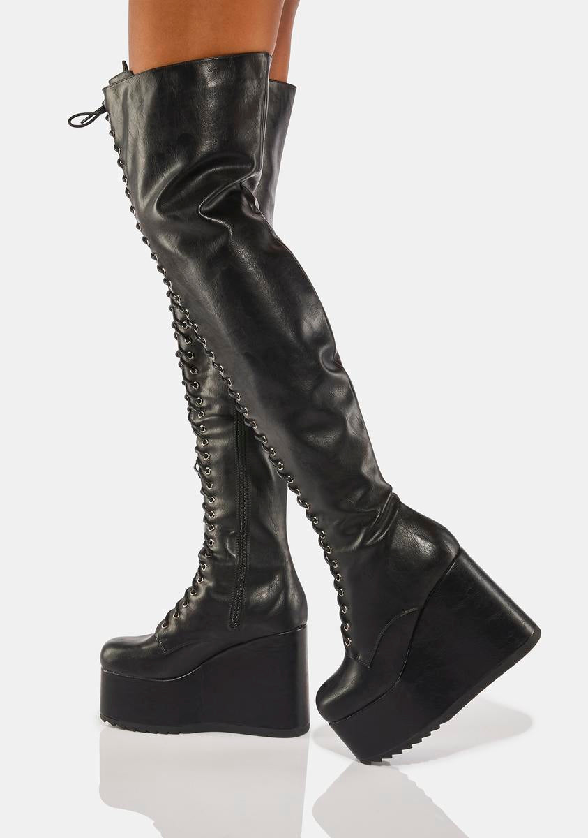 Wedge Platform Boots | ubicaciondepersonas.cdmx.gob.mx