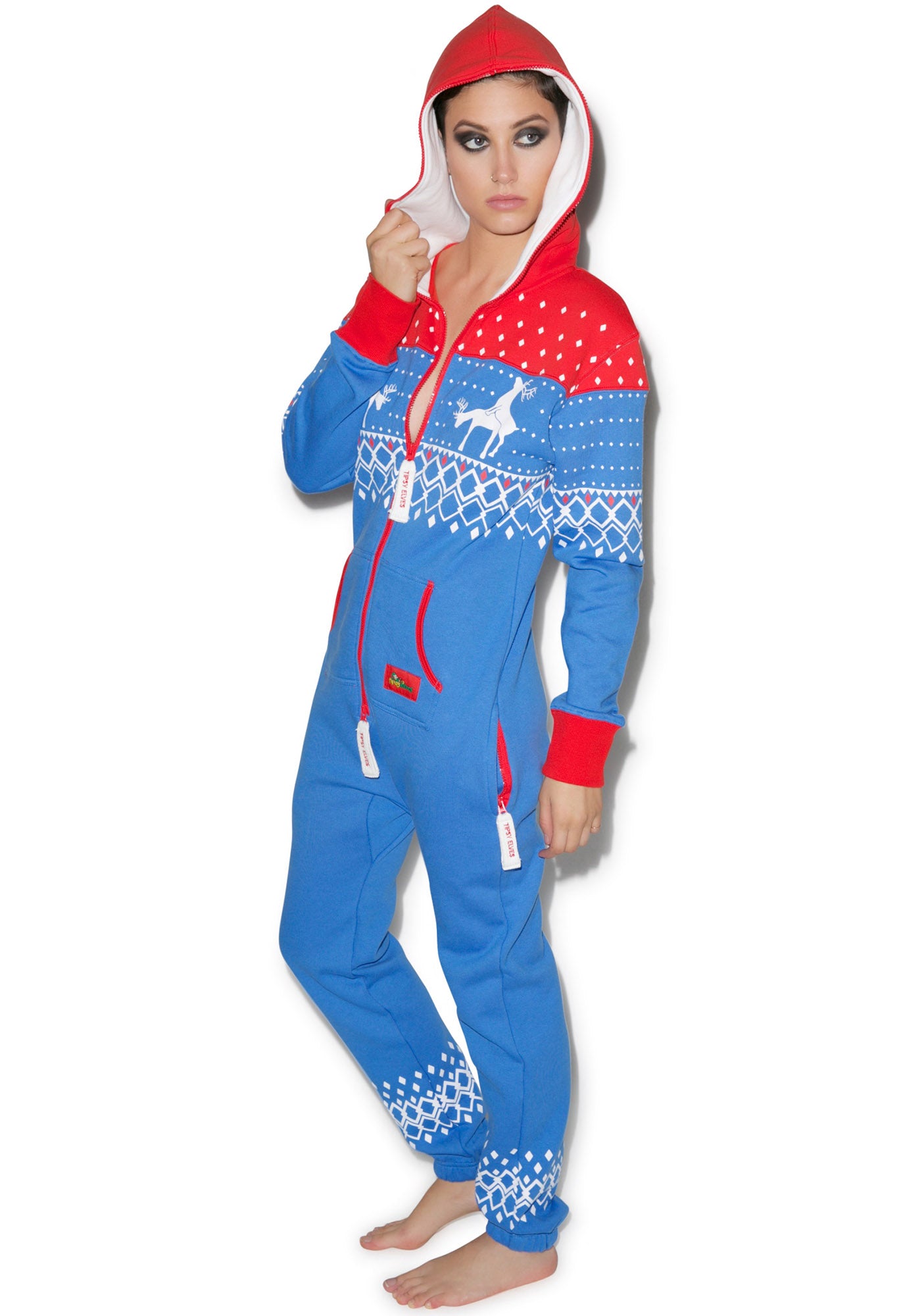 Reindeer Games Jumpsuit#N# – Dolls Kill